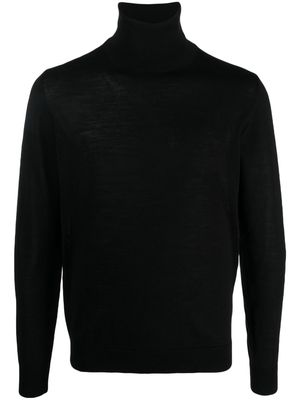 Cenere GB high-neck merino wool jumper - Black
