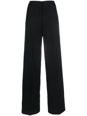 Cenere GB high-waisted straight-leg trousers - Black