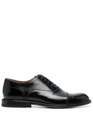 Cenere GB lace-up leather Oxford shoes - Black