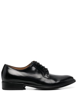 Cenere GB lace-up leather shoes - Black