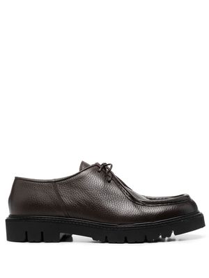 Cenere GB lace-up leather shoes - Brown