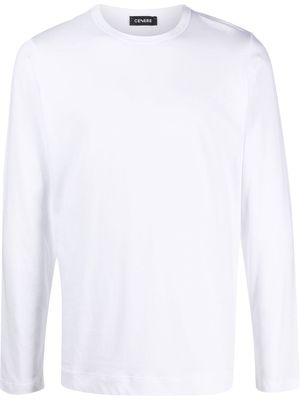 Cenere GB long-sleeve top - White