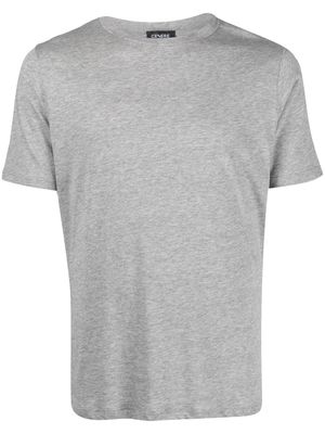 Cenere GB mélange-effect cotton T-shirt - Grey
