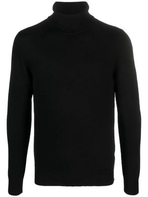 Cenere GB roll-neck wool-blend jumper - Black