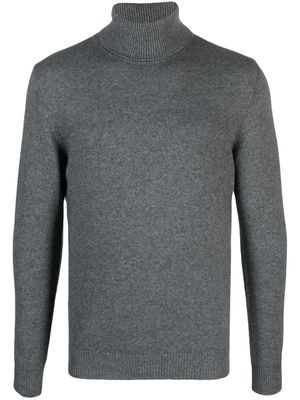 Cenere GB roll-neck wool-blend jumper - Grey