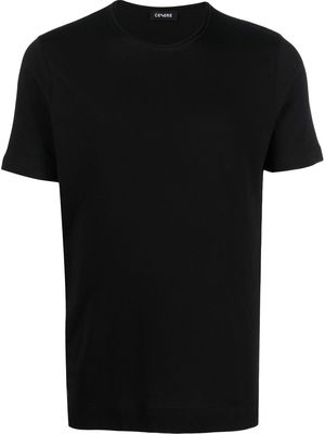 Cenere GB round-neck short-sleeve T-shirt - Black