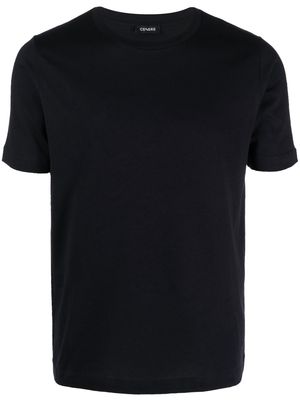 Cenere GB short-sleeve cotton T-shirt - Blue