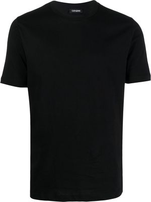 Cenere GB solid-color fitted T-shirt - Black