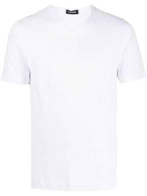 Cenere GB solid-color fitted T-shirt - White