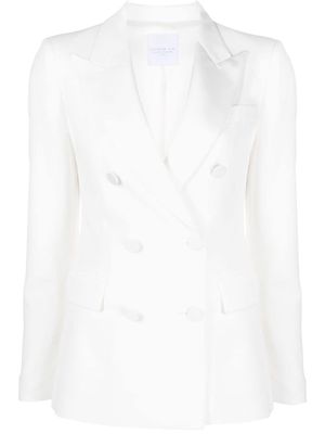 Cenere GB tailored double-breasted blazer - White
