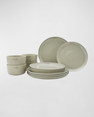 Ceramic 12-Piece Dinnerware Set