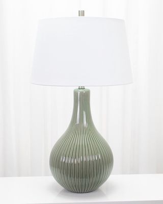 Ceramic Gourd Table Lamp