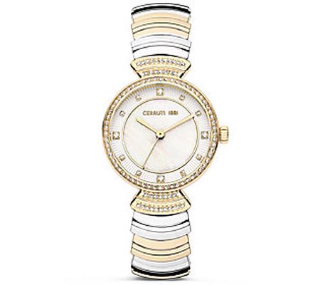 Cerruti Cerrisi Women's Two-Tone Bracelet Watch