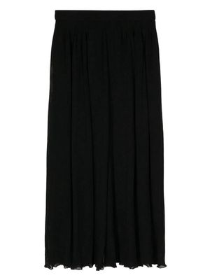 CFCL chiffon midi skirt - Black