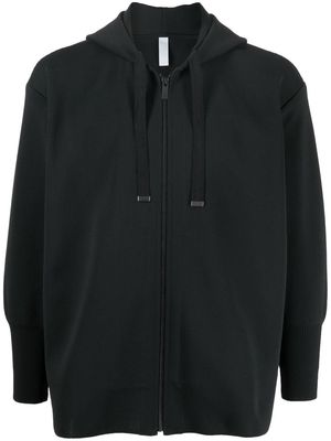 CFCL drawstring-hood detail jacket - Black