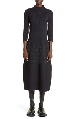 CFCL Eolion Dress 1 A-Line Sweater Dress in Black