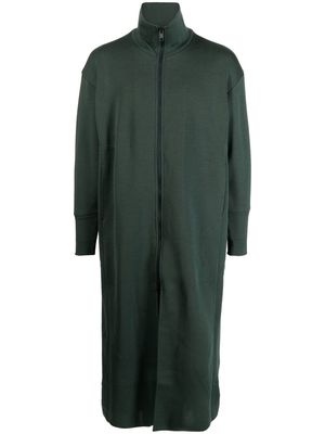 CFCL Milan zipped knitted coat - Green