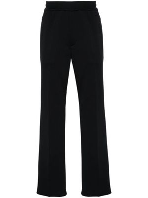 CFCL piqué straight trousers - Black