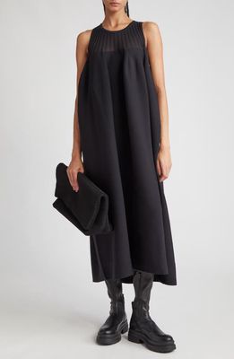 CFCL Pottery Sleeveless Knit Midi Dress in Black