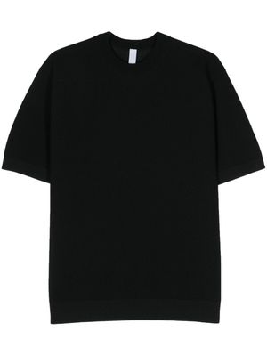CFCL purl-knit cotton-blend T-shirt - Black