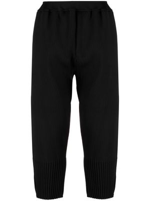 CFCL ribbed tapered-leg trousers - Black