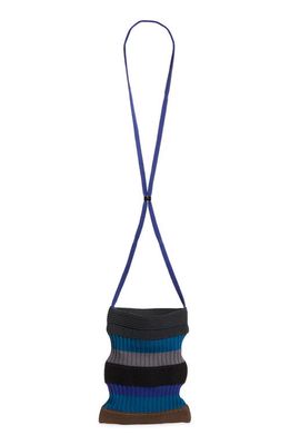 CFCL Strata Ribbed Crossbody Bag in Blue Multi