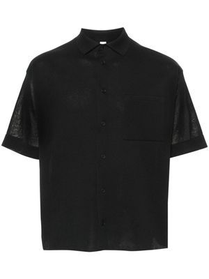CFCL Tc Milan ribbed shirt - Black