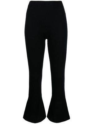 CFCL wool flared trousers - Black