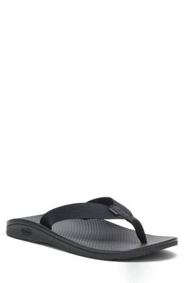 Chaco Classic Flip Flop in Black