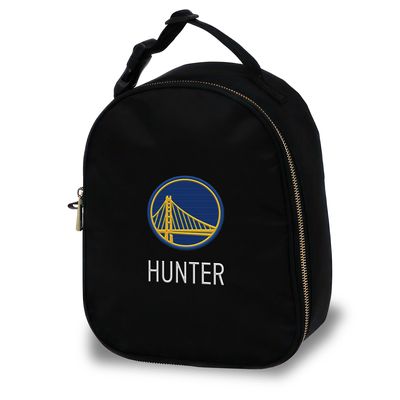 Chad & Jake  Black Golden State Warriors Personalized Insulated Lunchbox