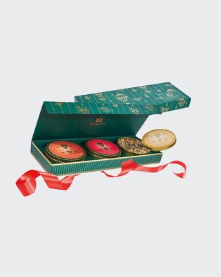 Chai Tea Private Reserve - Premium Tea Gift Set 3 Chai Teas Packed in Gold Tin Caddies