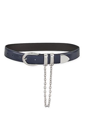 Chain Leather Belt