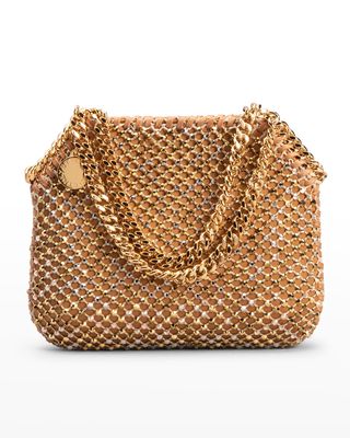 Chain Net Top-Handle Bag
