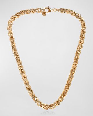 Chaine Vintage Gold-Plate Necklace