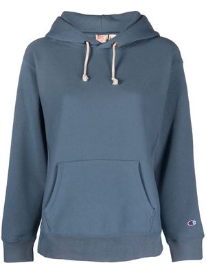 Champion drawstring long-sleeve hoodie - Blue