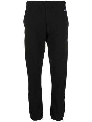 Champion elasticated-waist cotton-blend track pants - Black