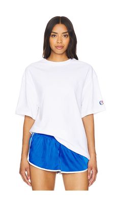 Champion Emea Archives Made in Usa Tee in White