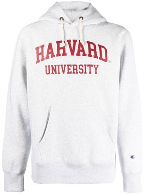 Champion Harvard-print hoodie - Grey