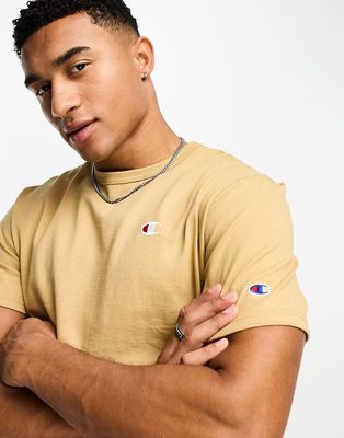 Champion Heritage t-shirt in stone-Neutral