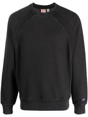 Champion panelled cotton-blend sweatshirt - Black