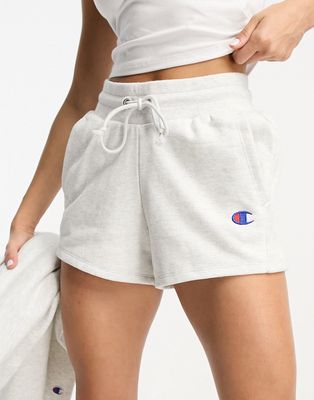 Champion Reverse Weave shorts in gray heather