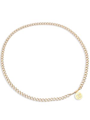 CHANEL Pre-Owned 1986-1988 CC chain belt - Gold