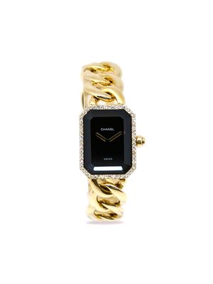 CHANEL Pre-Owned 1987 pre-owned Première 20mm - Gold