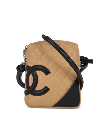 CHANEL Pre-Owned 1990-2000’s Cambon Ligne crossbody bag - Neutrals
