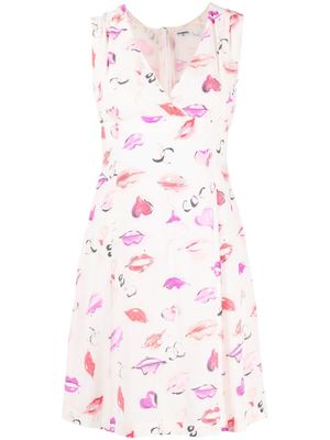 Chanel Pre-Owned 1990-2000s Coco sleeveless silk dress - Pink