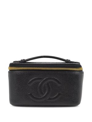 CHANEL Pre-Owned 1990s-2000s CC vanity handbag - Black