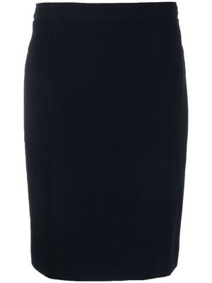 Chanel Pre-Owned 1990s pencil skirt - Blue