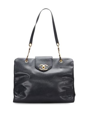 CHANEL Pre-Owned 1994-1996 Supermodel tote bag - Black