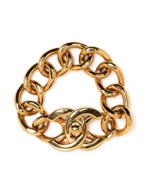 CHANEL Pre-Owned 1995 CC Turn-lock bracelet - Gold