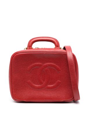 CHANEL Pre-Owned 1996–1997 CC Lunch Box handbag - Red
